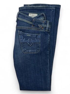 VTG Diesel Made In Italy LOWKY BC Blue Jeans Women’s Size 26/W29 L30 LowRise Y2K